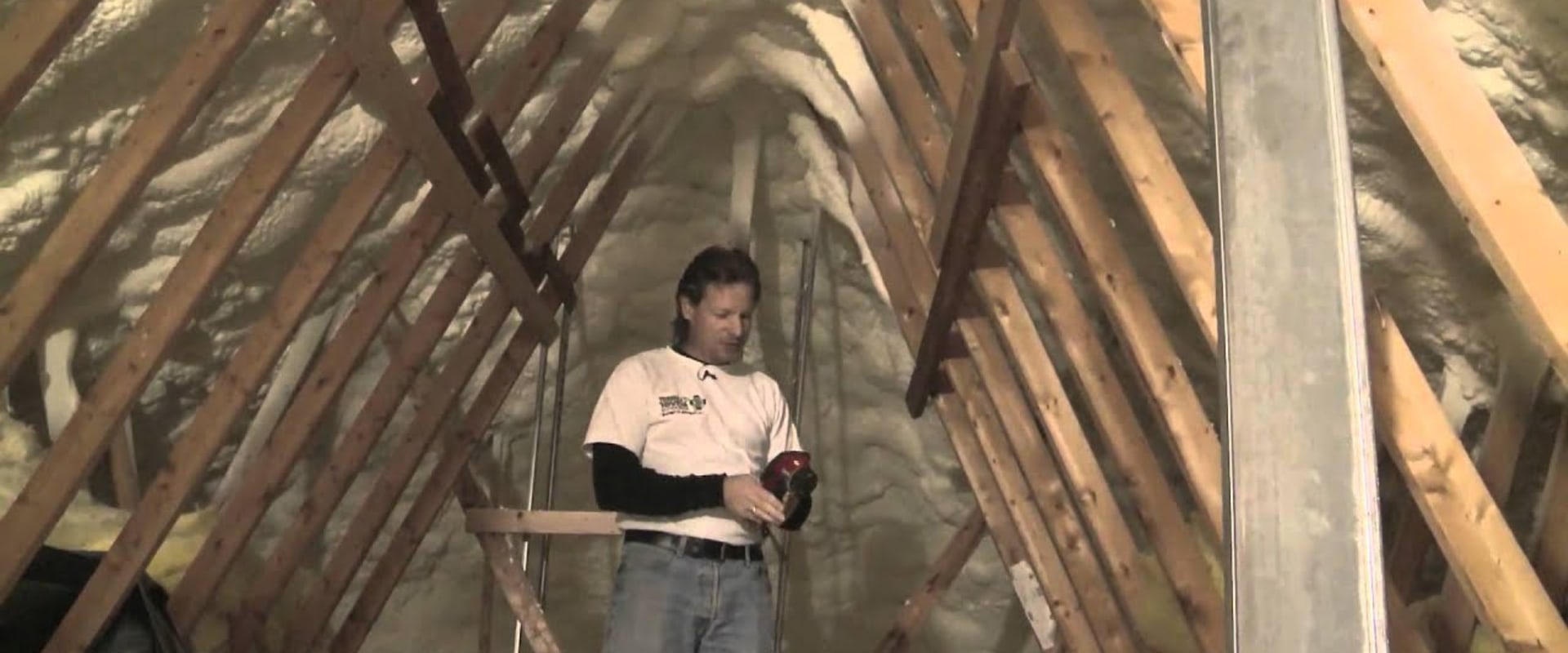 Insulating Unfinished Attics: Rigid Foam Board and Spray Foam Insulation